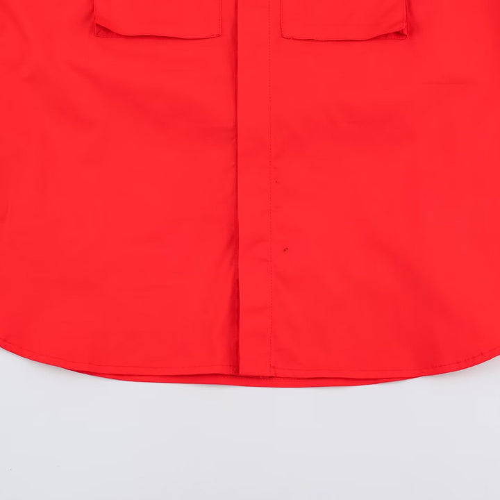 Damen Oversize Utility‑Hemdjacke mit hohem Stehkragen und aufgesetzten Brusttaschen Echo Archiv