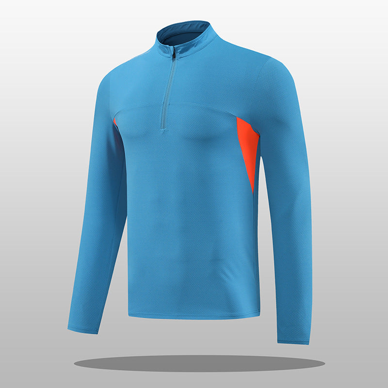 Herren Funktions-Thermoshirt mit Stehkragen und Reißverschluss Echoarchiv