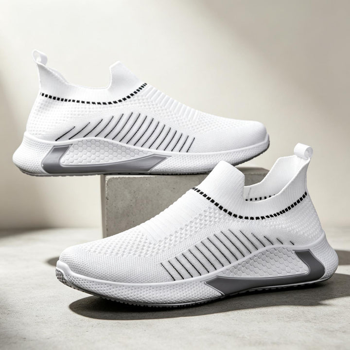 Herren Atmungsaktive Slip-On Sneakers Echoarchiv