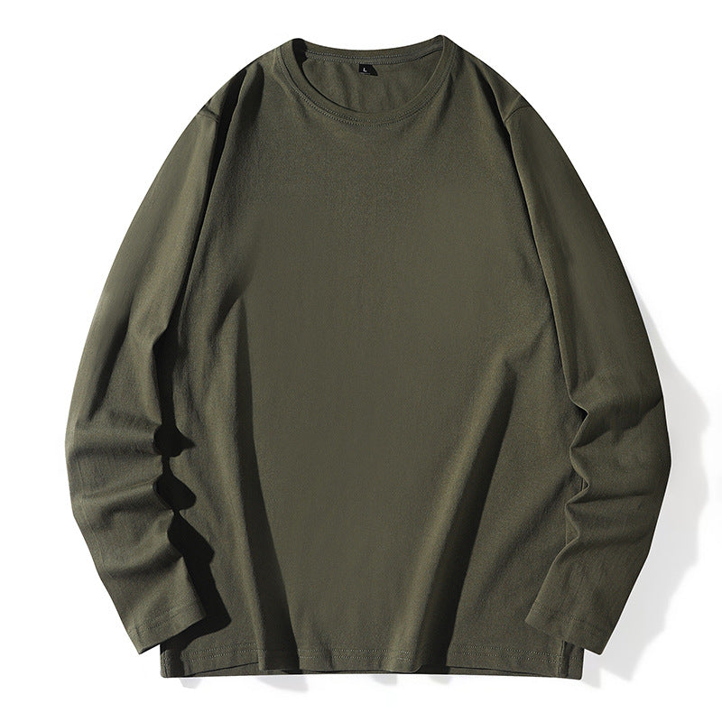 Herren Langarm-T-Shirt mit atmungsaktivem Stoff und Rundhalsausschnitt Echoarchiv