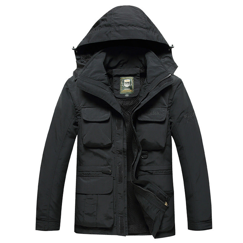 Herren Funktionale Outdoorkombination Jacke Echo Archiv