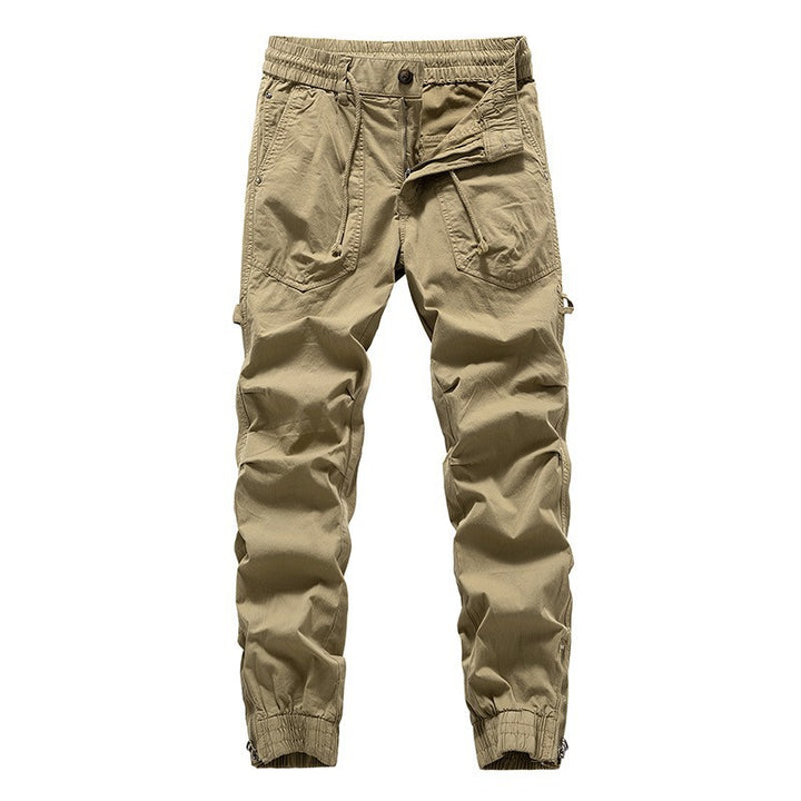 Herren Outdoor-Arbeitshose im Joggerstil mit elastischem Komfortbund, aufgesetzten Rundtaschen und Knöchelreißverschluss Echo Archiv