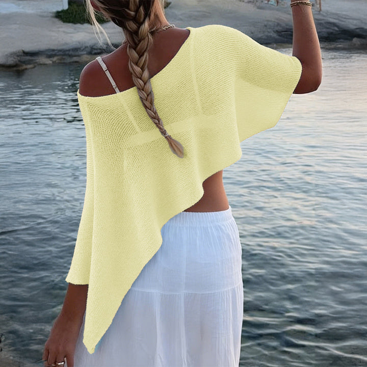 Damen Ethno-Badeset mit Fransen und asymmetrischem Design Echo Archiv