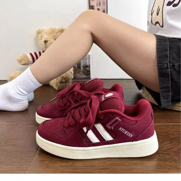 Damen Sportliche High-Top Sneakers mit atmungsaktiver Mesh-Oberfläche und verstärktem Knöchelschutz Echo Archiv