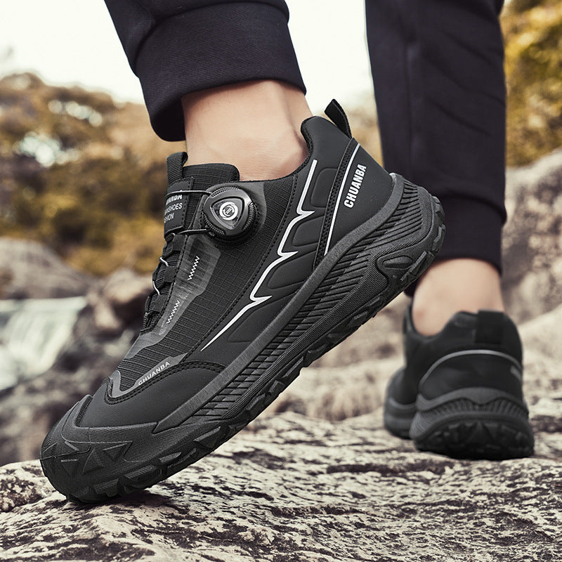 Herren robuste Outdoor‑Trekkingsneaker mit BOA‑Verschluss, verstärkter Zehenkappe und griffiger Trailsohle – Tavélo
