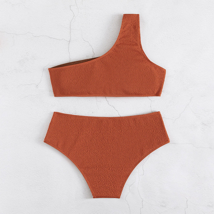 Damen einseitiger Crop-Bikini Echo Archiv