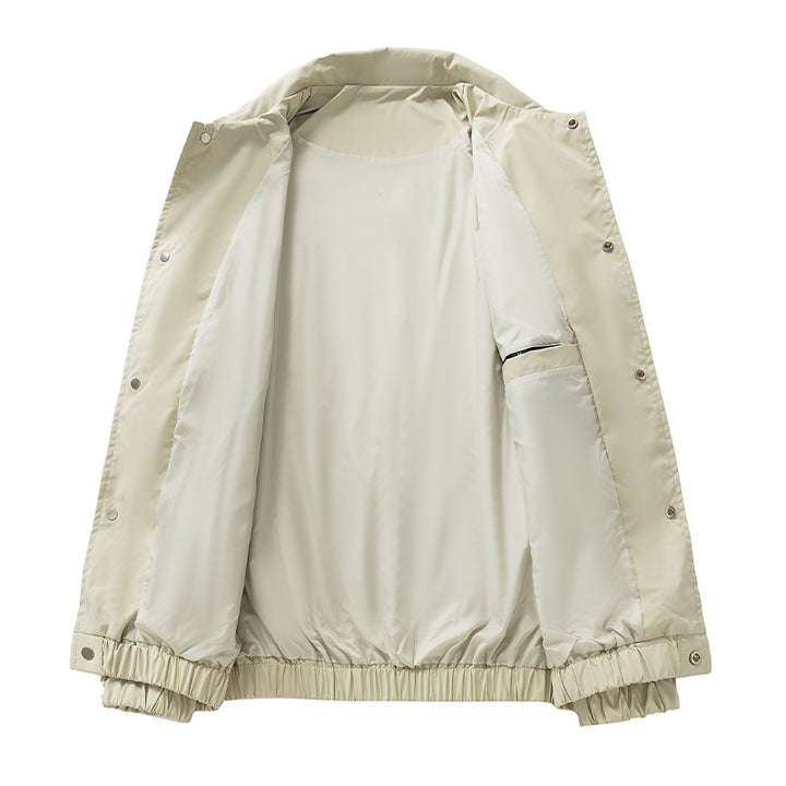 Herren urbaner Freizeitjacke mit hohem Kragen Echoarchiv