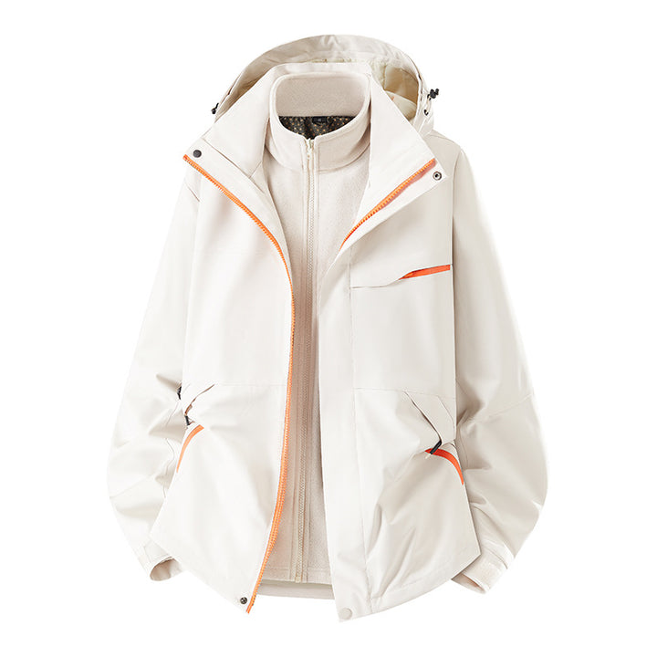 Damen funktionale Regenjacke Echo Archiv
