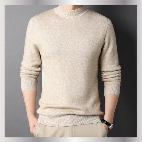 Herren Pullover mit hohem Kragen Echoarchiv