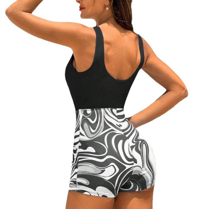 Damen Sportlicher Badeanzug Echo Archiv
