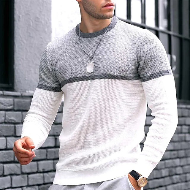 Herren Strickpullover mit modernen Akzenten Echoarchiv