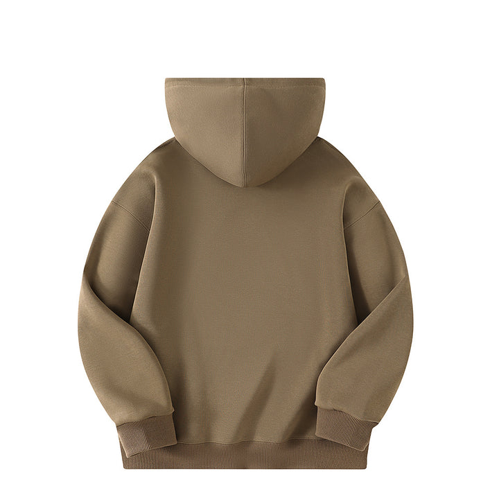 Unisex Minimalistischer Oversize-Kapuzenpullover mit French‑Terry-Qualität und verstärkten Nähten Echoarchiv