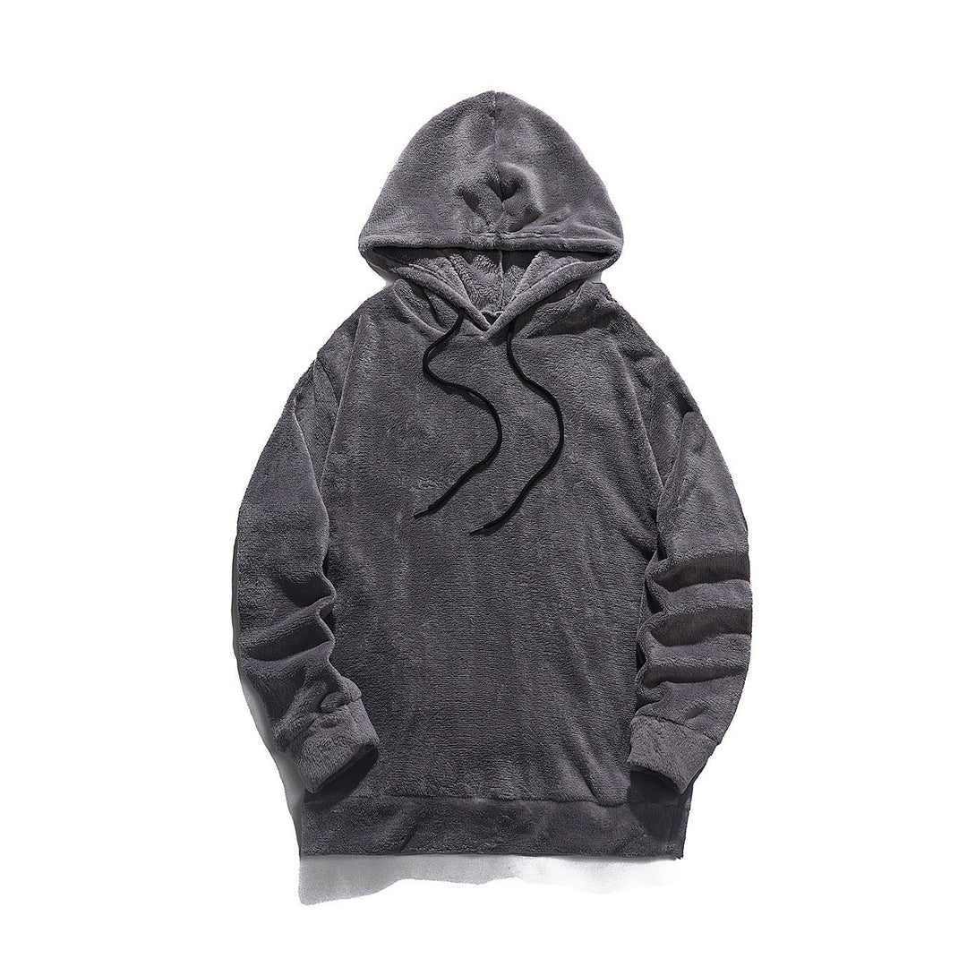 Herren Kapuzenpullover aus weichem Fleece mit Kängurutasche Echoarchiv