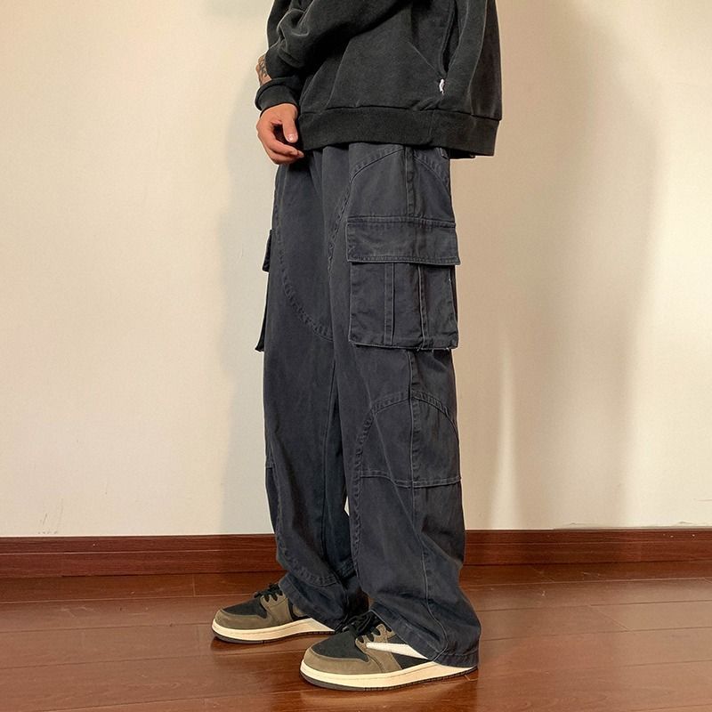 Herren Cargo-Hosen mit mehreren Taschen Echoarchiv
