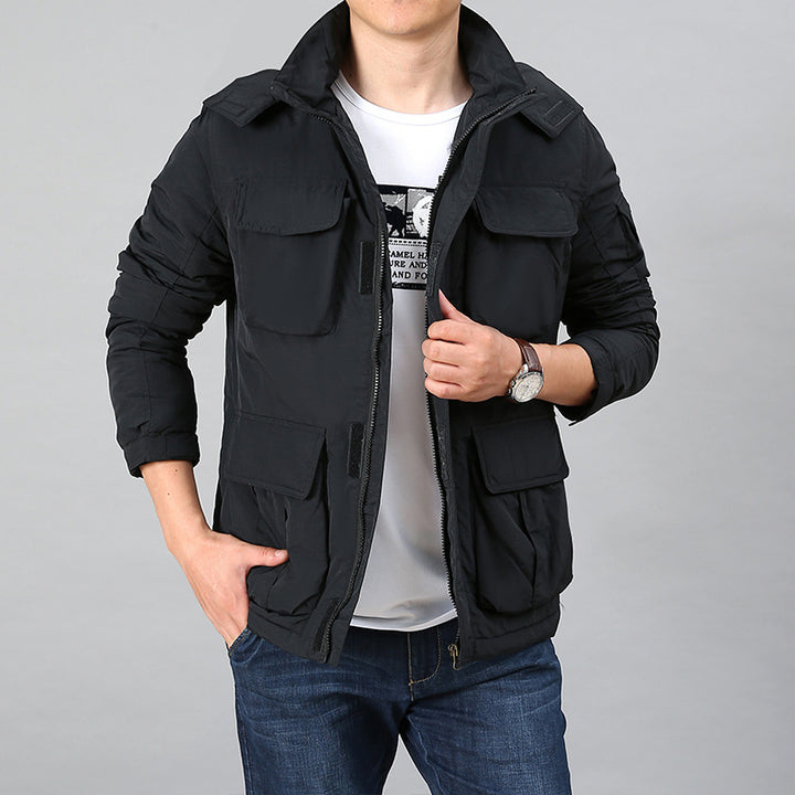 Herren Funktionale Utility-Jacke Echo Archiv