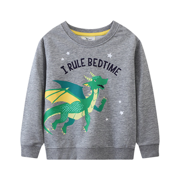 Jungen Sweatshirt mit lebhaftem Drachen-Design Echo Archiv