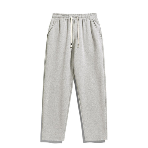 Herren Konisch zulaufende Fleece-Jogginghose mit elastischem Bund, Kordelzug & vorgeformten Knien Echo Archiv