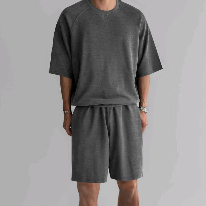 Herren funktionales Freizeit-Set aus atmungsaktivem Material mit bequemer Passform Echoarchiv