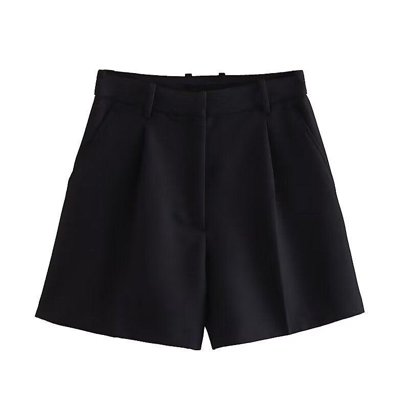 Damen elegante Shorts mit hoher Taille und praktischen Seitentaschen Echo Archiv