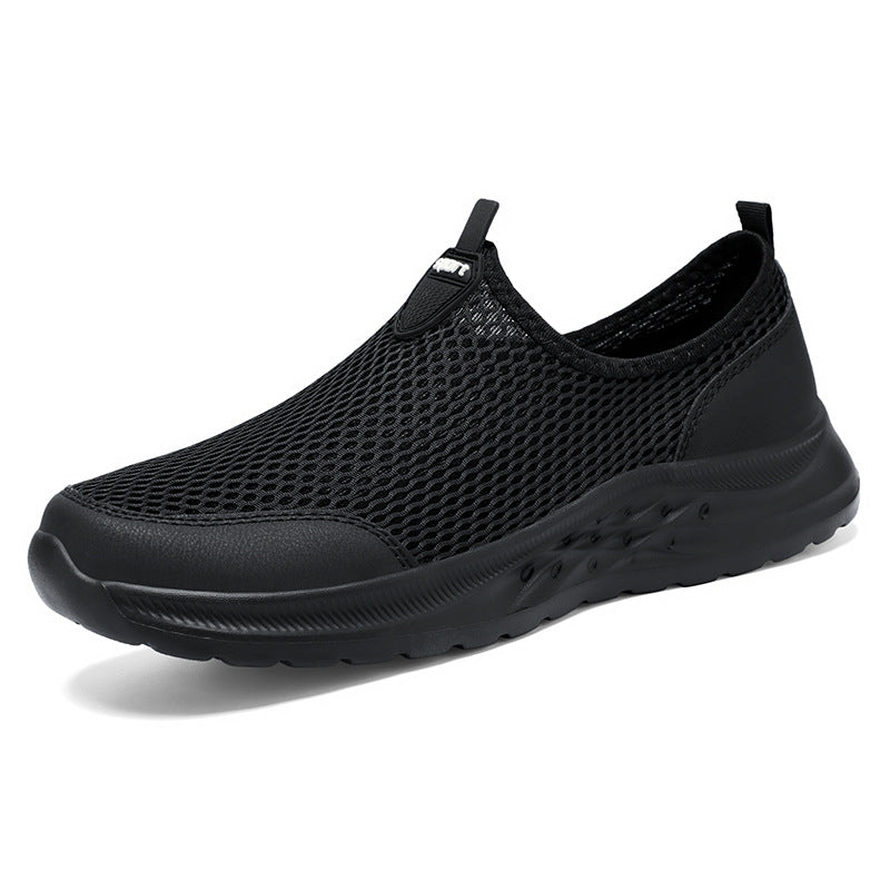 Herren nan leichter Mesh-Slipper-Sneaker mit nahtlosem Sockeneinstieg und reaktiver Wellen-EVA-Sohle Echo Archiv