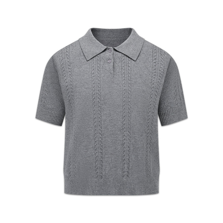 Herren Strick Polohemd aus hochwertiger Cotton Echo Archive