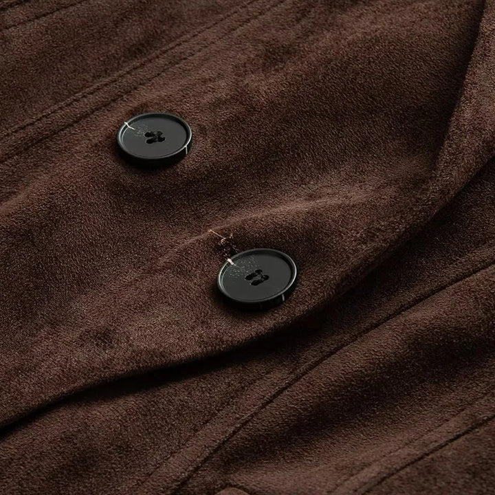 Damen nan taillierter Velours‑Optik Blazer mit Wiener Nähten und Pattentaschen Echo Archiv