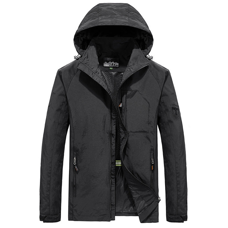 Herren Technische Regenjacke Echo Archiv 1787797411