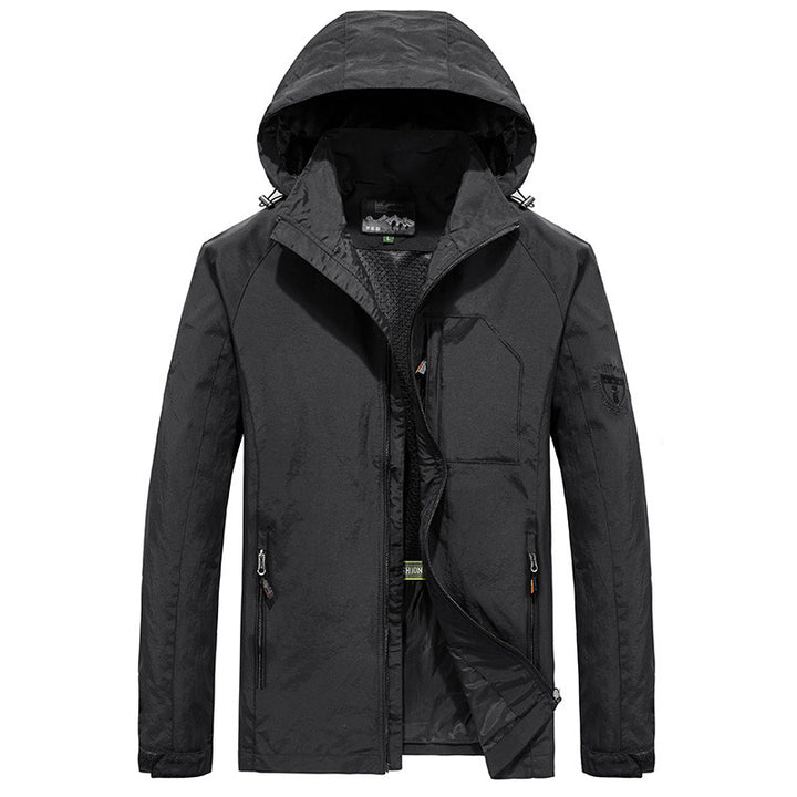 Herren Technische Regenjacke Echo Archiv 1787797411