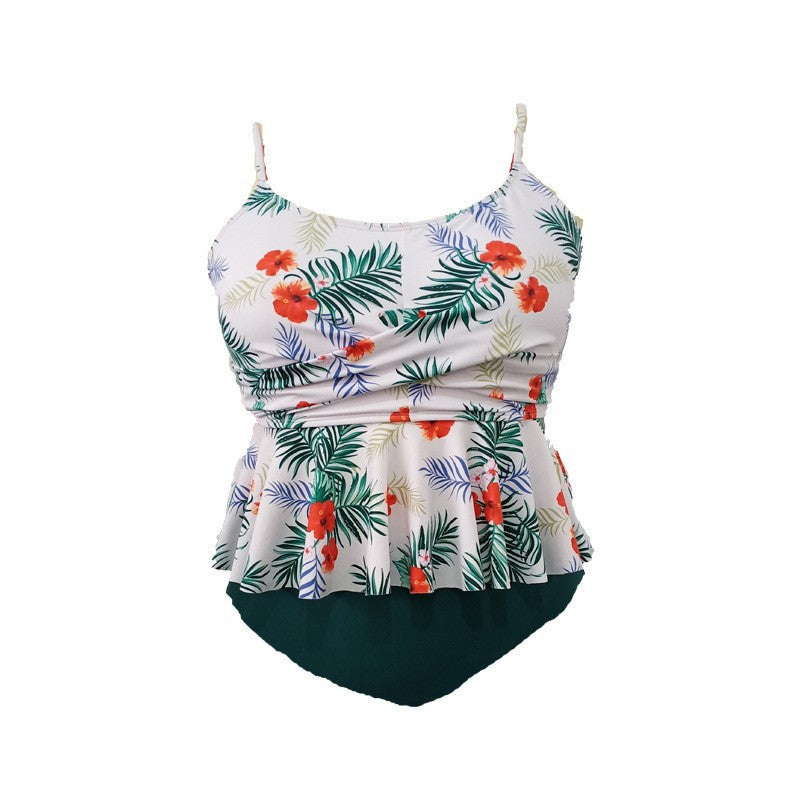 Damen Tankini mit Rüschendesign und figurschmeichelndem Oberteil Echo Archiv