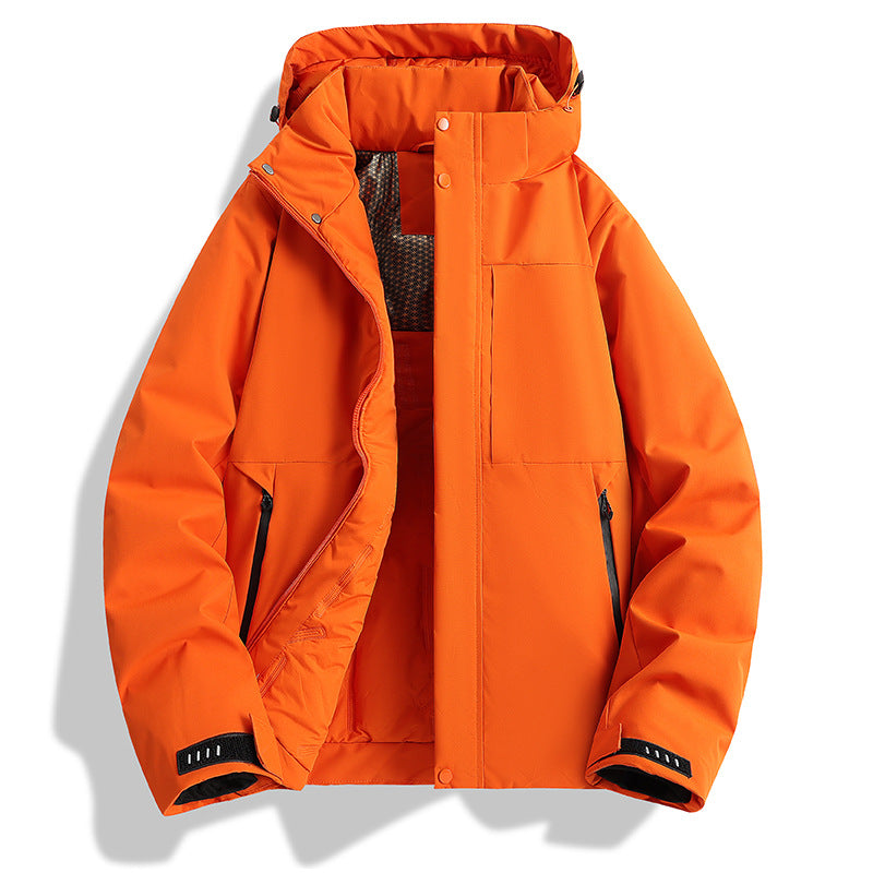 Damen Nano gepolsterte Outdoor-Jacke mit kapuze, winddichter Membran und isolierender thermischer Innenauskleidung – Avérine
