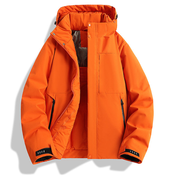 Damen Nano gepolsterte Outdoor-Jacke mit kapuze, winddichter Membran und isolierender thermischer Innenauskleidung – Avérine