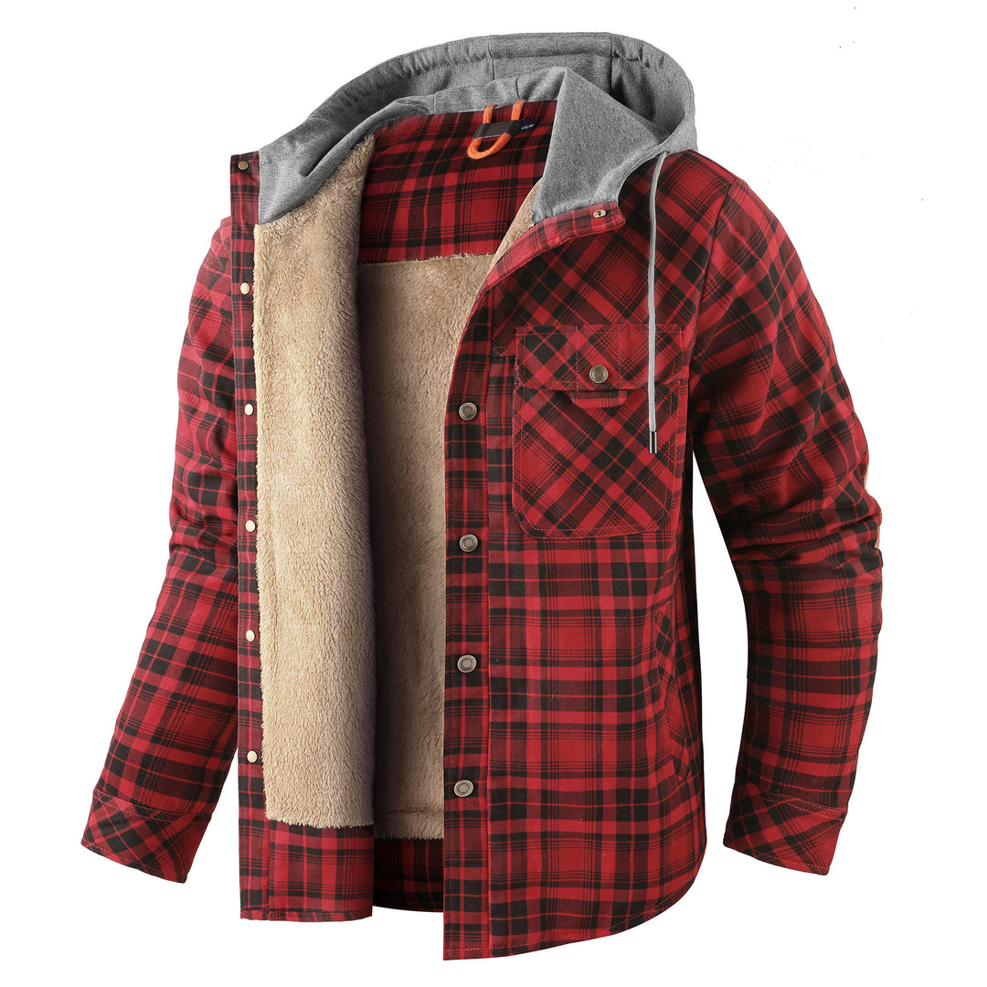 Herren Flanelljacke mit weichem Futter Echoarchiv