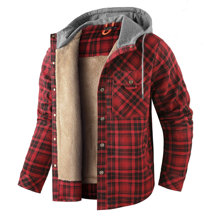 Herren Flanelljacke mit weichem Futter Echoarchiv
