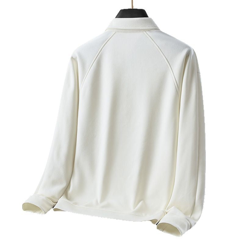 Herren Polo‑Sweatshirt mit halbem Reißverschluss und wärmendem Fleece-Innenfutter Echo Archiv