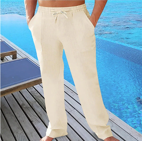 Herren lässige Strandhose Echoarchiv