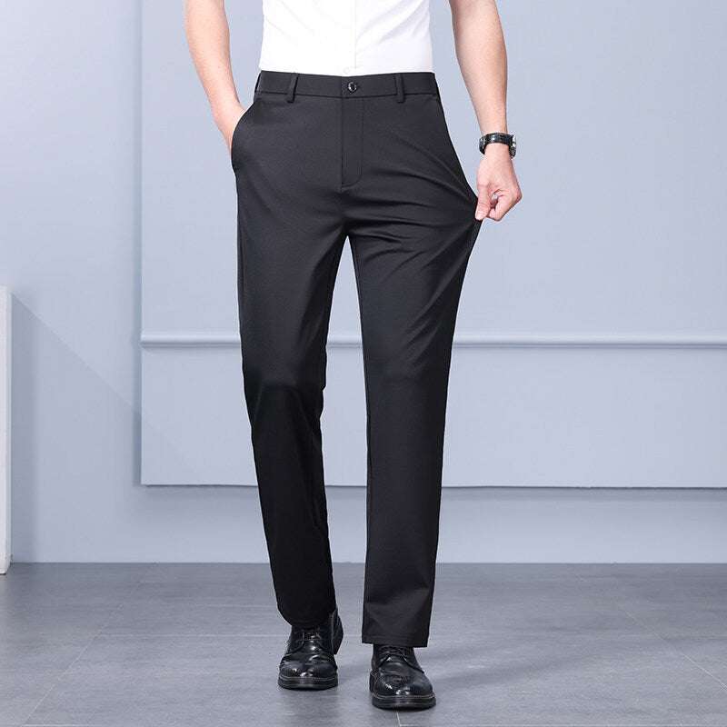 Herren Elegante Business-Hose mit schmalem Schnitt Echoarchiv