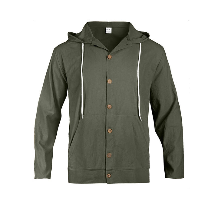 Herren Leichte Kapuzenjacke mit praktischen Taschen Echo Archiv