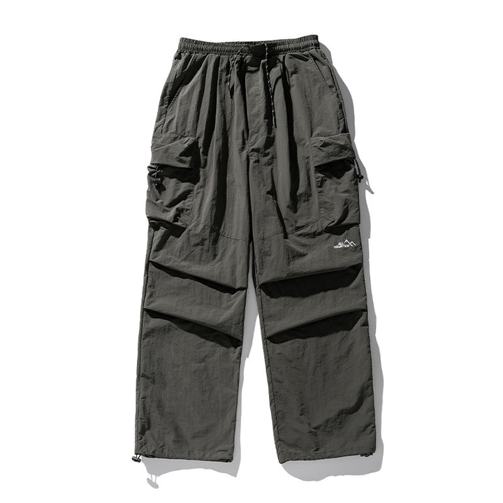 Unisex Technische Outdoor-Cargohose mit elastischem Bund, verstellbaren Beinabschlüssen und Mehrfachtaschen Echo Archiv