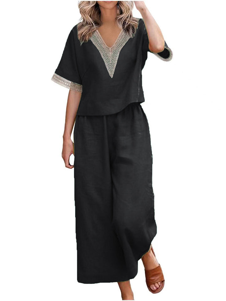 Damen Elegant geschnittenes Zweiteiler-Outfit Echo Archiv
