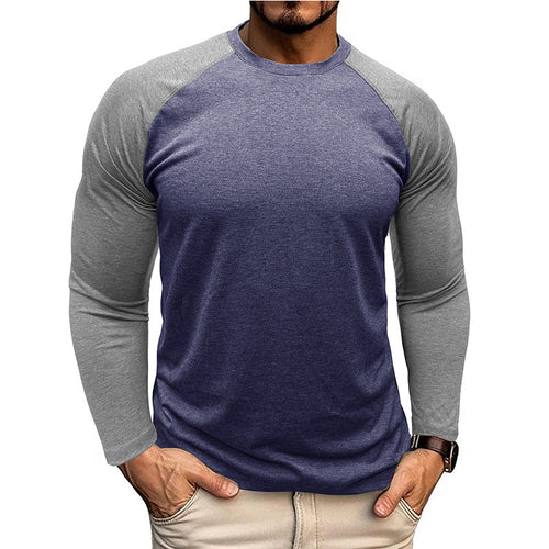 Herren Sportliches Langarmshirt mit Raglanärmeln Echoarchiv