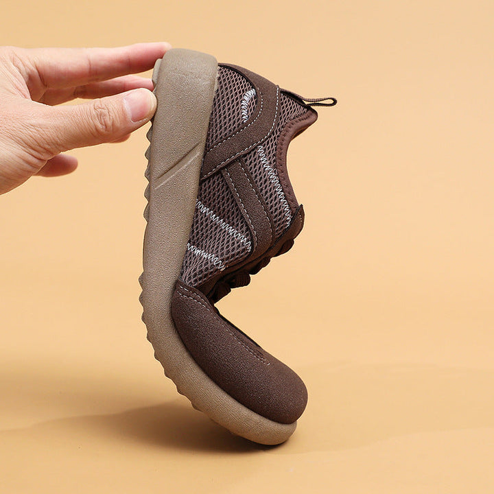 Damen Sportliche Sneakers mit atmungsaktiver Netzoberfläche Echo Archiv