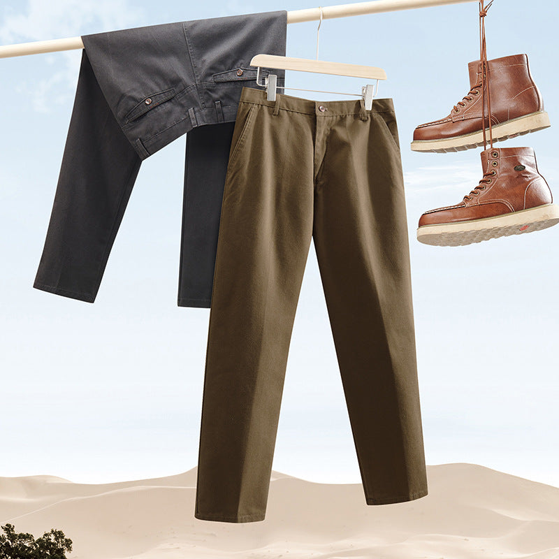 Herren schicke Freizeit-Hose mit elastischem Bund und bequemen Taschen Echoarchiv