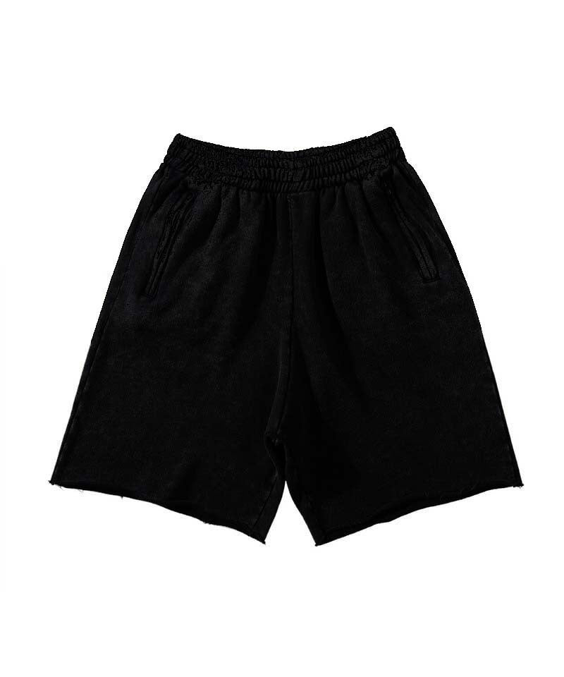 Herren Sportliche Shorts mit atmungsaktivem Material und seitlichen Reißverschlusstaschen Echoarchiv