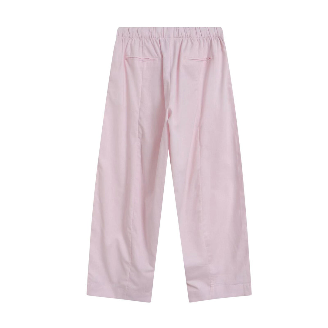 Damen Weite Culotte-Hose mit elastischem Bund und geradem Saum Echo Archiv