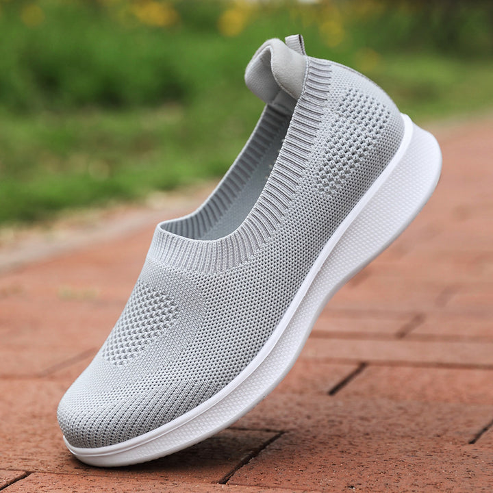 Damen nan nahtloser Slip-On Komfortschuh mit elastischem Maschenobermaterial und federleichter EVA-Laufsohle Echo Archiv