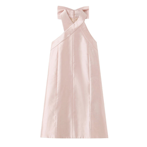 Damen Abendkleid mit asymmetrischem Schnitt und eleganter Rückenverzierung Echo Archiv