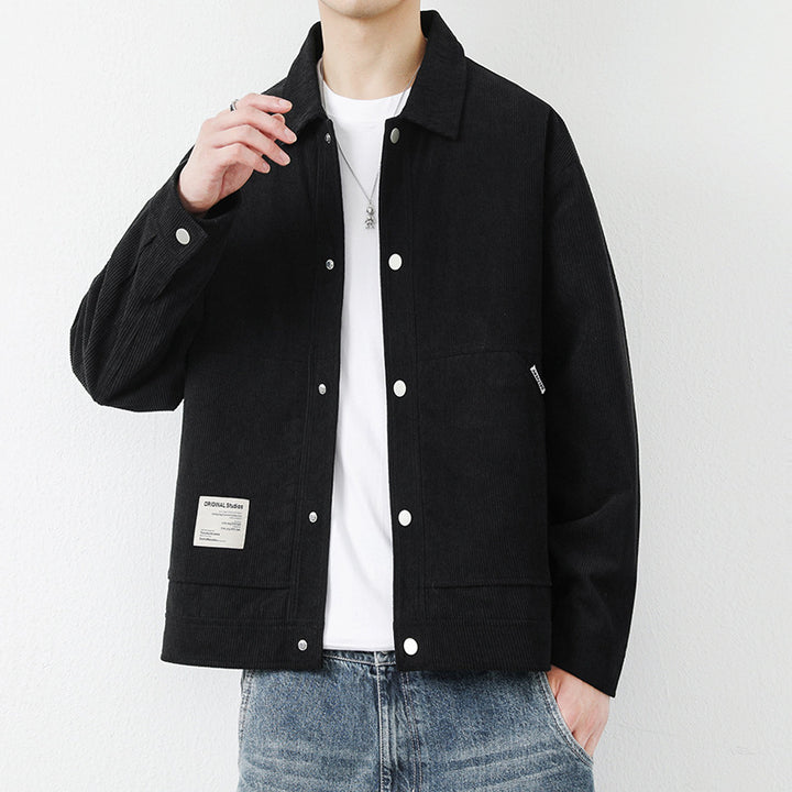 Herren Modische Cordjacke Echo Archiv