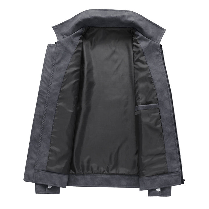 Herren lässige Oversized-Jacke mit praktischen Taschen Echoarchiv