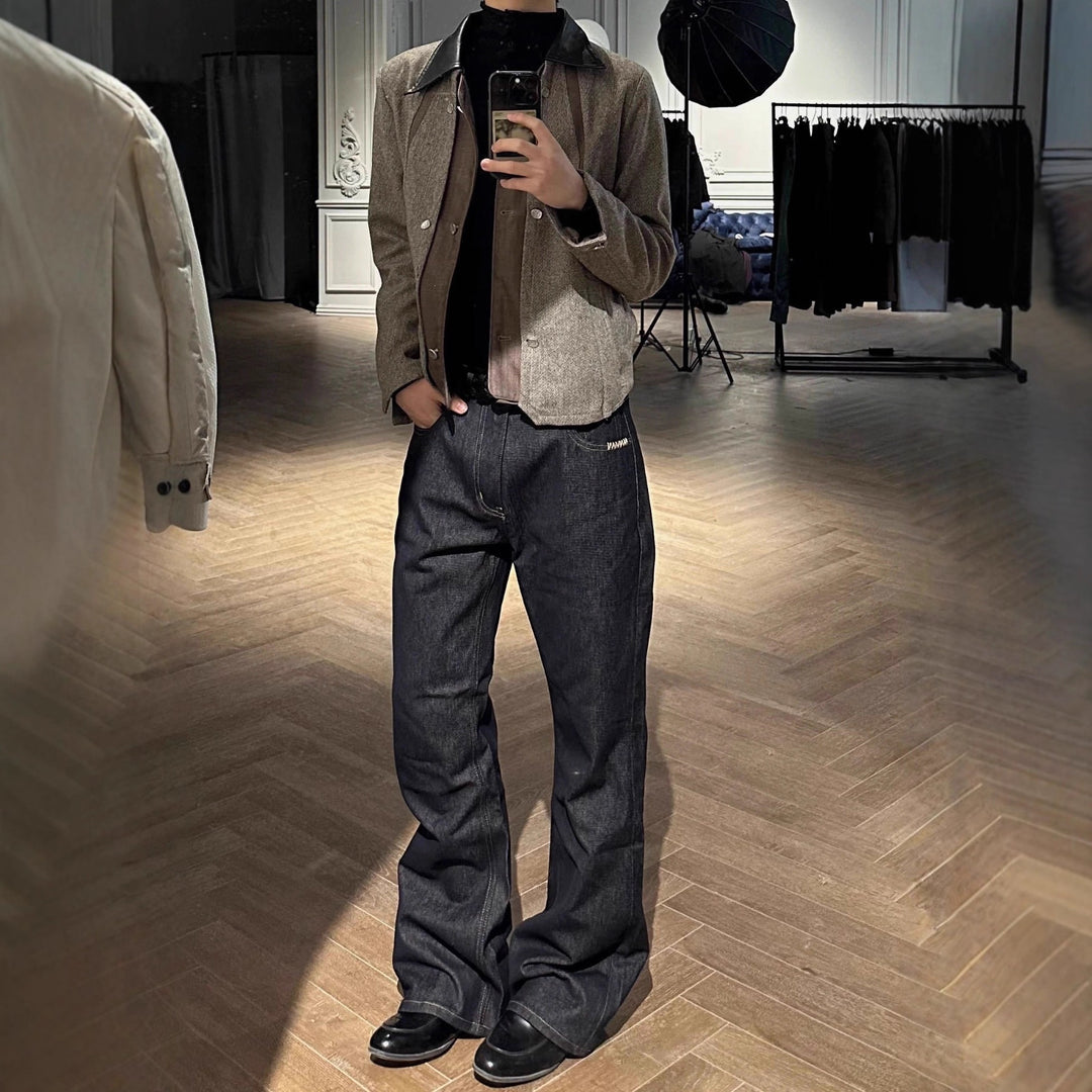 Herren Weitgeschnittene Denim-Jeans Echo Archiv