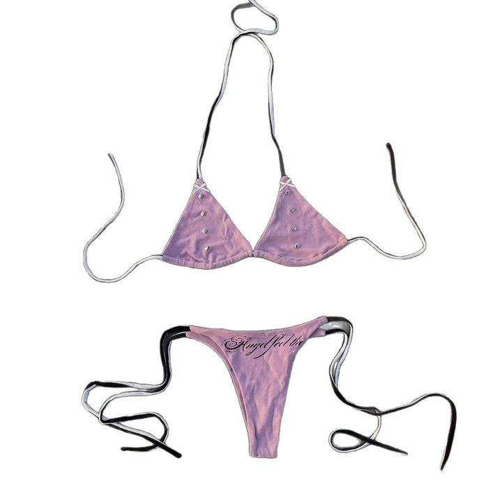 Damen verführerisches Bikini-Set mit einzigartigen Akzenten Echo Archiv